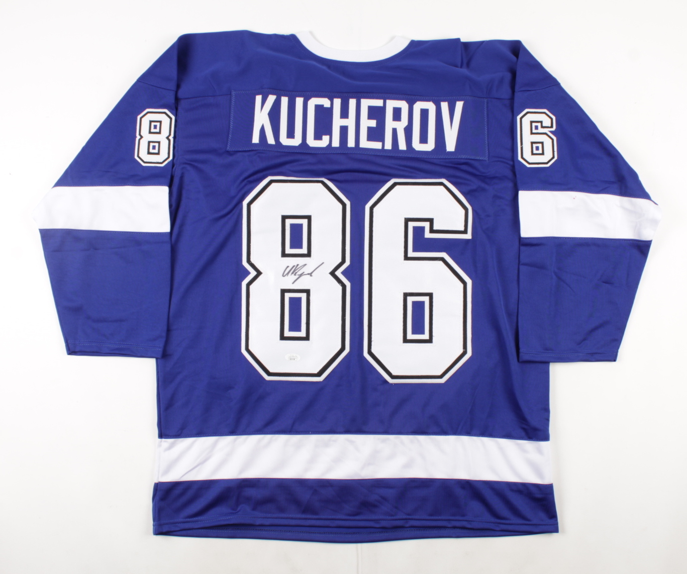 Nikita Kucherov Signed Jersey (JSA COA) (See Description) at PristineAuction.com Nikita Kucherov Signed Jersey (JSA COA) (See Description) at PristineAuction.com