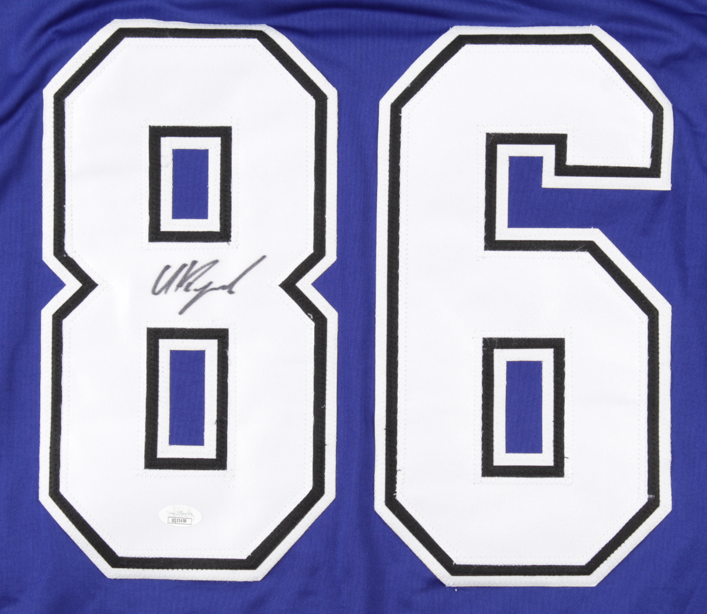 Nikita Kucherov Signed Jersey (JSA COA) (See Description) at PristineAuction.com Nikita Kucherov Signed Jersey (JSA COA) (See Description) at PristineAuction.com