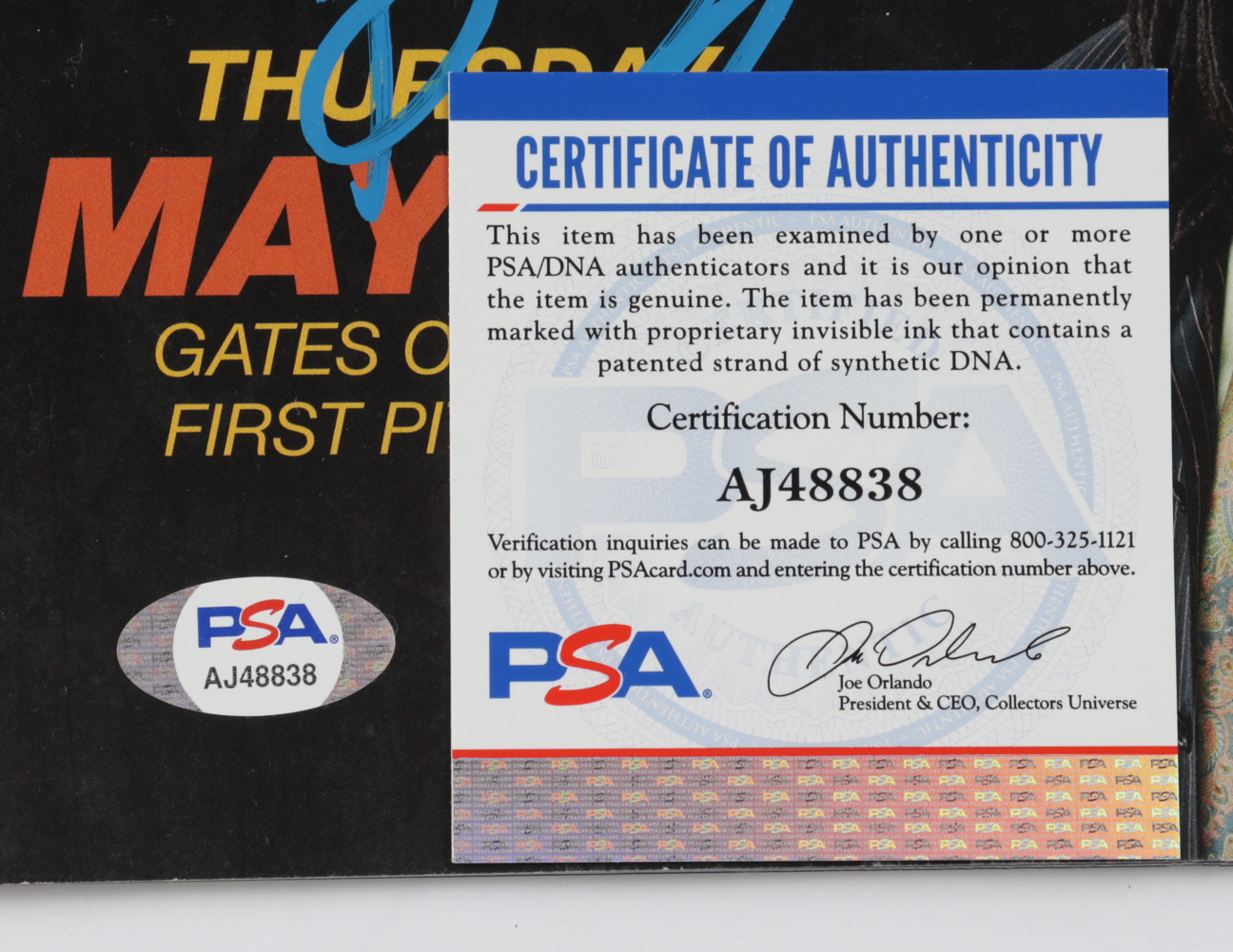 Booker T Signed "Blueprint" Magazine (PSA) at PristineAuction.com Booker T Signed "Blueprint" Magazine (PSA) at PristineAuction.com