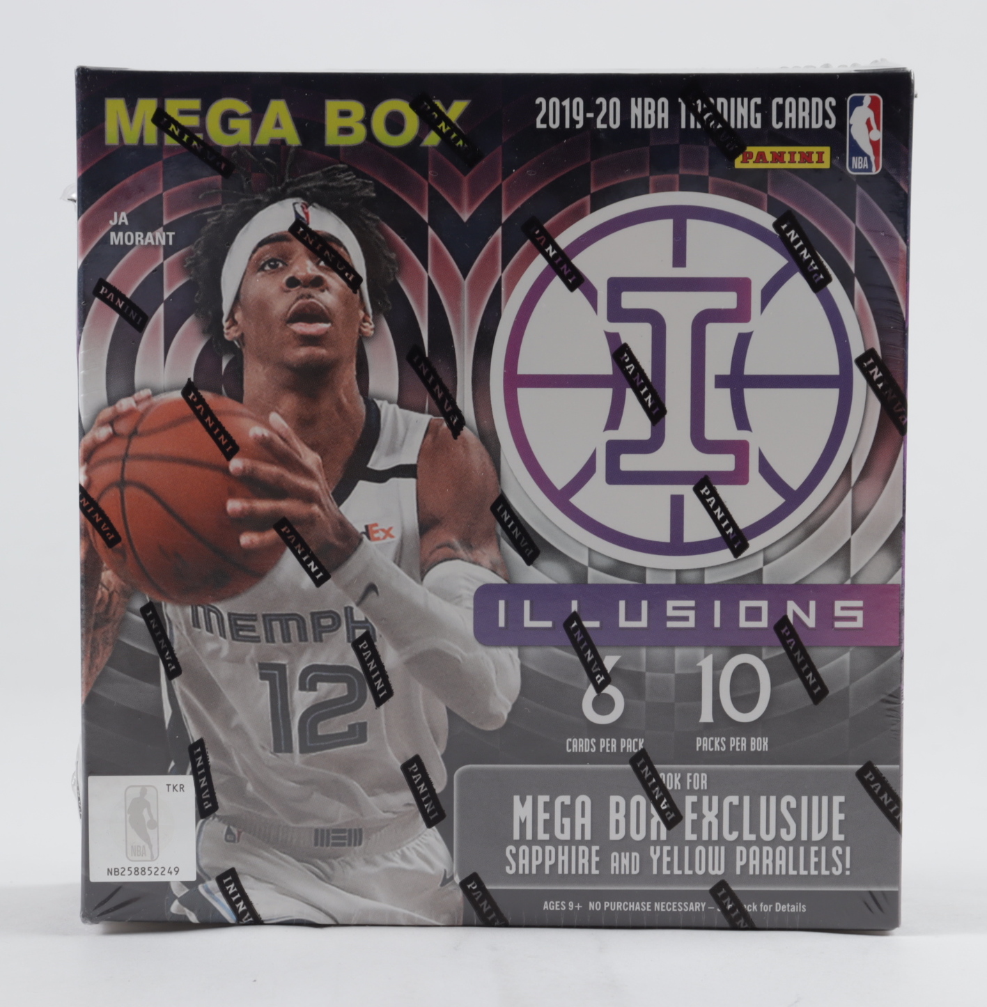 2019-20 Panini Illusions Basketball Mega Box with (10) Packs at PristineAuction.com 2019-20 Panini Illusions Basketball Mega Box with (10) Packs at PristineAuction.com