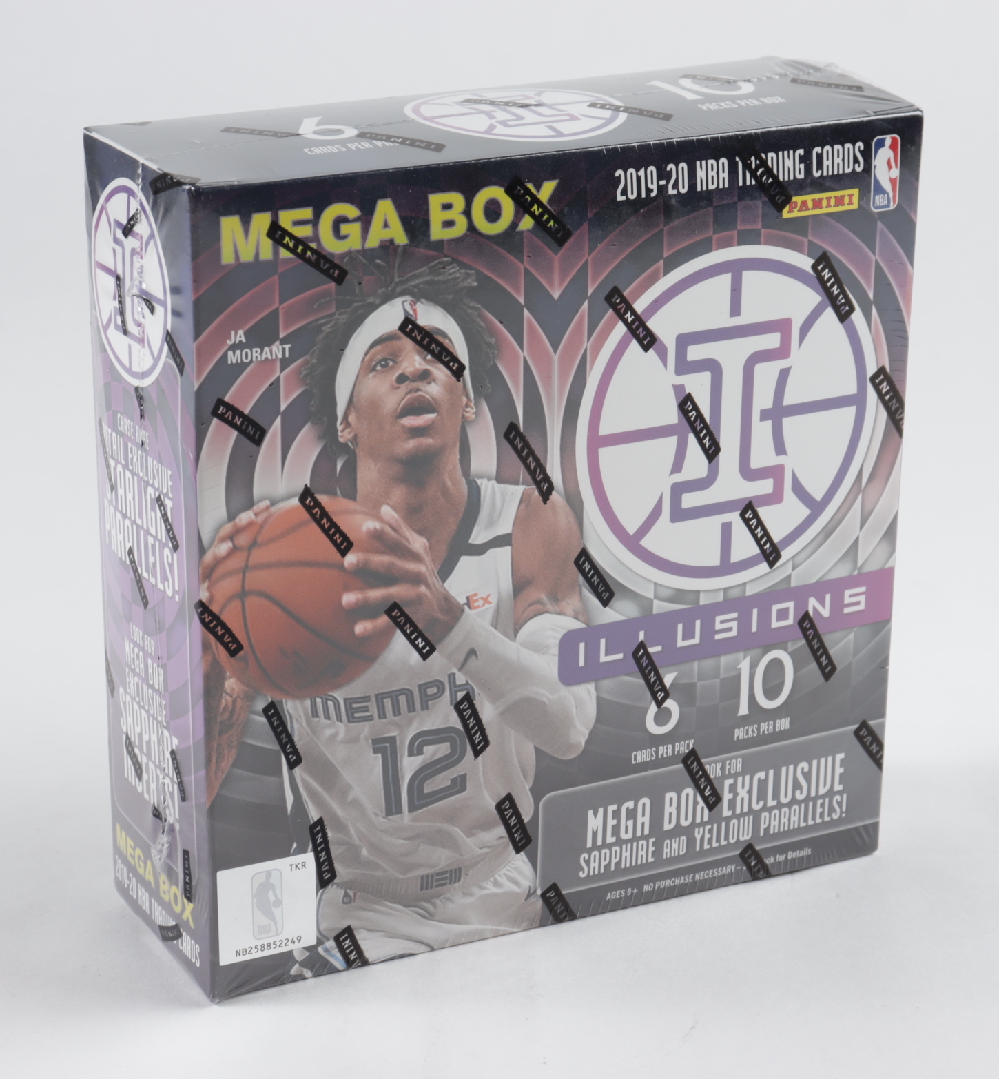 2019-20 Panini Illusions Basketball Mega Box with (10) Packs at PristineAuction.com 2019-20 Panini Illusions Basketball Mega Box with (10) Packs at PristineAuction.com