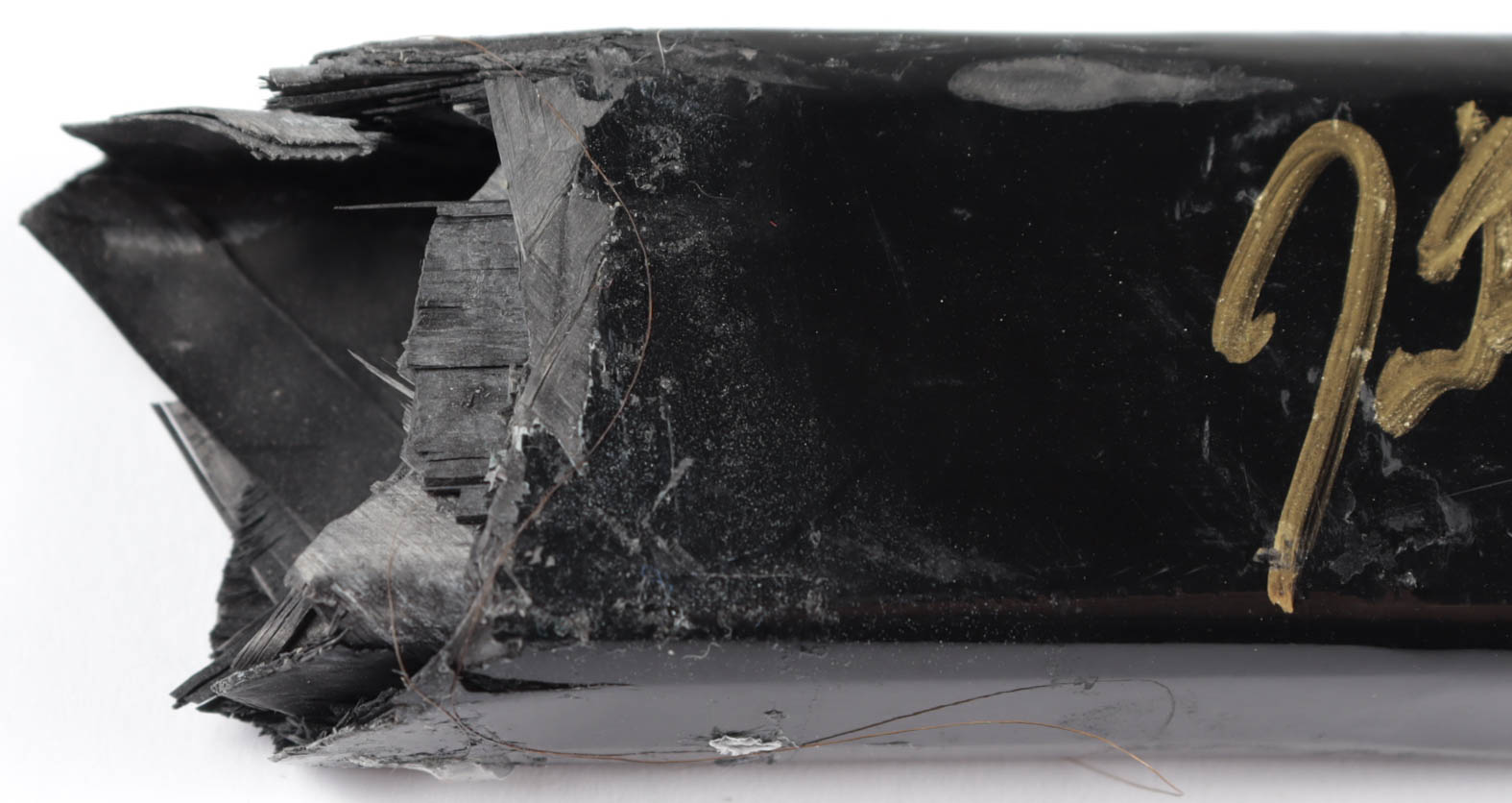 Brad Marchand, Patrice Bergeron & David Pastrnak Signed Hockey Stick Shaft Piece (The Perfection Line COA) (See Description) at PristineAuction.com Brad Marchand, Patrice Bergeron & David Pastrnak Signed Hockey Stick Shaft Piece (The Perfection Line COA) (See Description) at PristineAuction.com