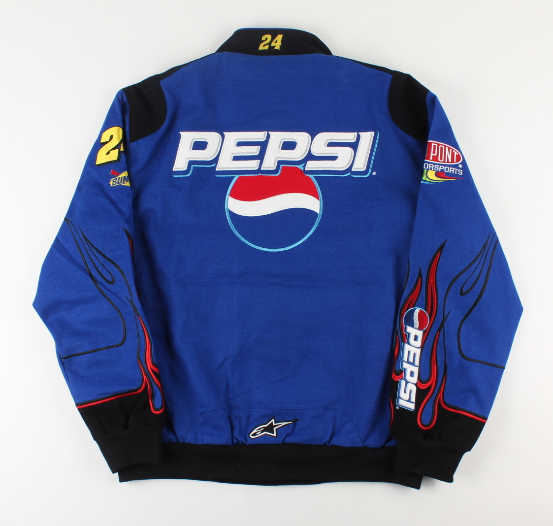Jeff Gordon Signed - Pepsi - JH Design Driver's Suit Jacket (Gordon Hologram) at PristineAuction.com Jeff Gordon Signed - Pepsi - JH Design Driver's Suit Jacket (Gordon Hologram) at PristineAuction.com