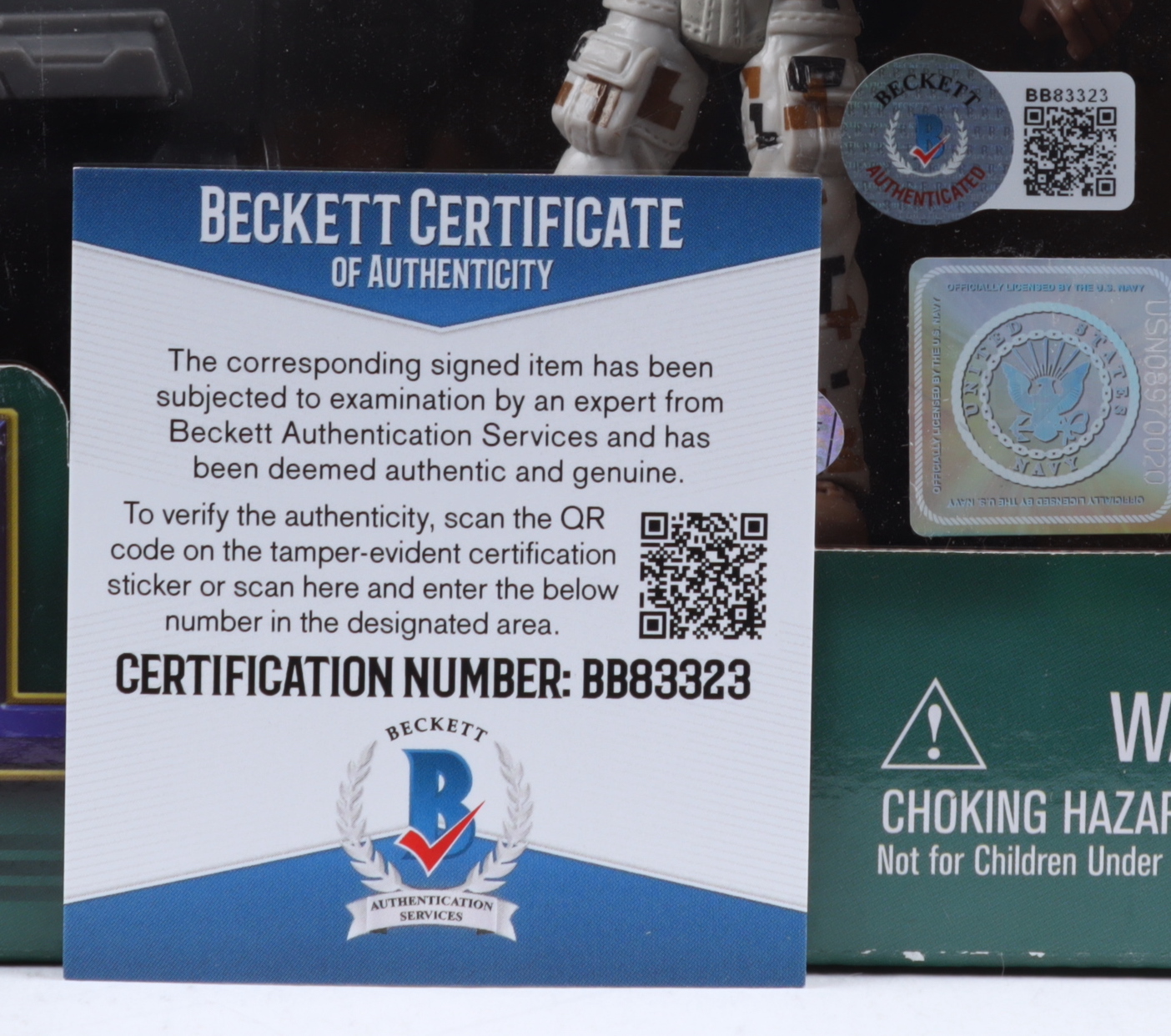 Robert O'Neill Signed "U.S. Navy Seals" Figurine Playset Inscribed "Never Quit!" (Beckett) at PristineAuction.com Robert O'Neill Signed "U.S. Navy Seals" Figurine Playset Inscribed "Never Quit!" (Beckett) at PristineAuction.com