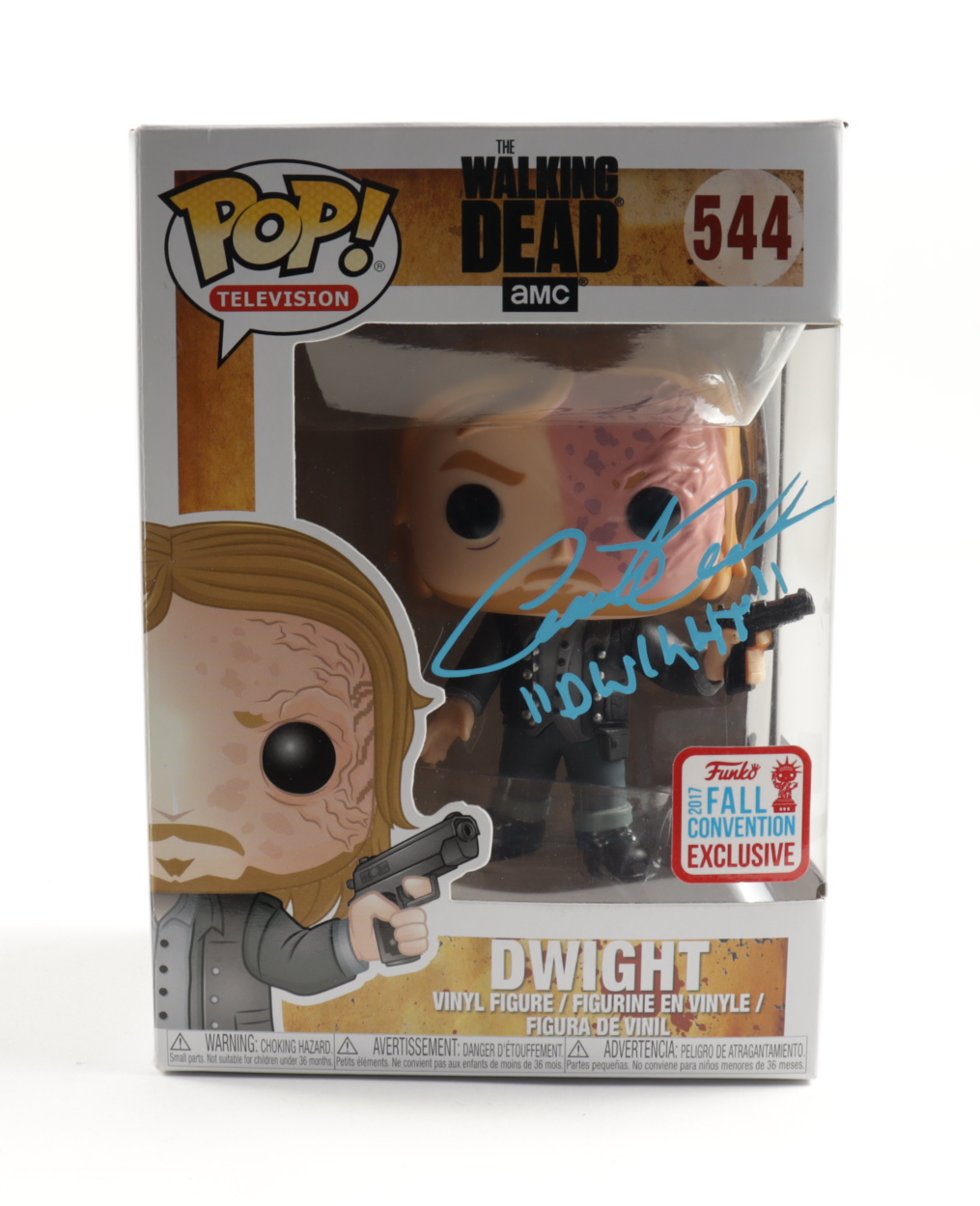 Austin Amelio Signed "The Walking Dead" Dwight #544 Funko Pop Vinyl Figure (Beckett COA) at PristineAuction.com Austin Amelio Signed "The Walking Dead" Dwight #544 Funko Pop Vinyl Figure (Beckett COA) at PristineAuction.com