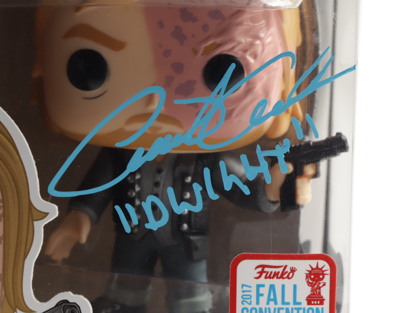Austin Amelio Signed "The Walking Dead" Dwight #544 Funko Pop Vinyl Figure (Beckett COA) at PristineAuction.com Austin Amelio Signed "The Walking Dead" Dwight #544 Funko Pop Vinyl Figure (Beckett COA) at PristineAuction.com