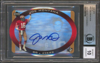 Joe Montana Signed 1996 SPx Gold #43 (BGS | Auto 10) at PristineAuction.com