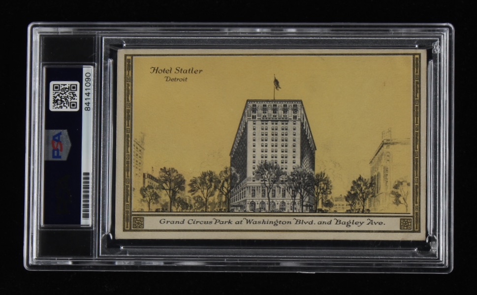 James Cagney Signed 3x5 Postcard (PSA Encapsulated) at PristineAuction.com James Cagney Signed 3x5 Postcard (PSA Encapsulated) at PristineAuction.com