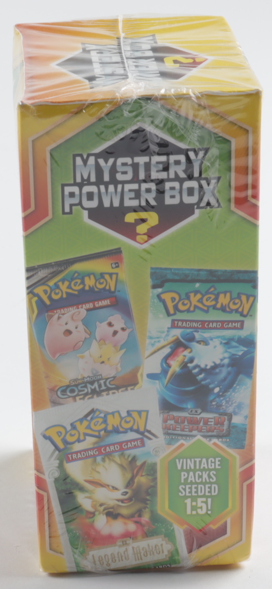 2020 Pokemon Mystery Power Box with (5) Booster Packs (See Description) at PristineAuction.com 2020 Pokemon Mystery Power Box with (5) Booster Packs (See Description) at PristineAuction.com