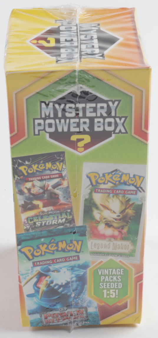 2020 Pokemon Mystery Power Box with (5) Booster Packs (See Description) at PristineAuction.com 2020 Pokemon Mystery Power Box with (5) Booster Packs (See Description) at PristineAuction.com