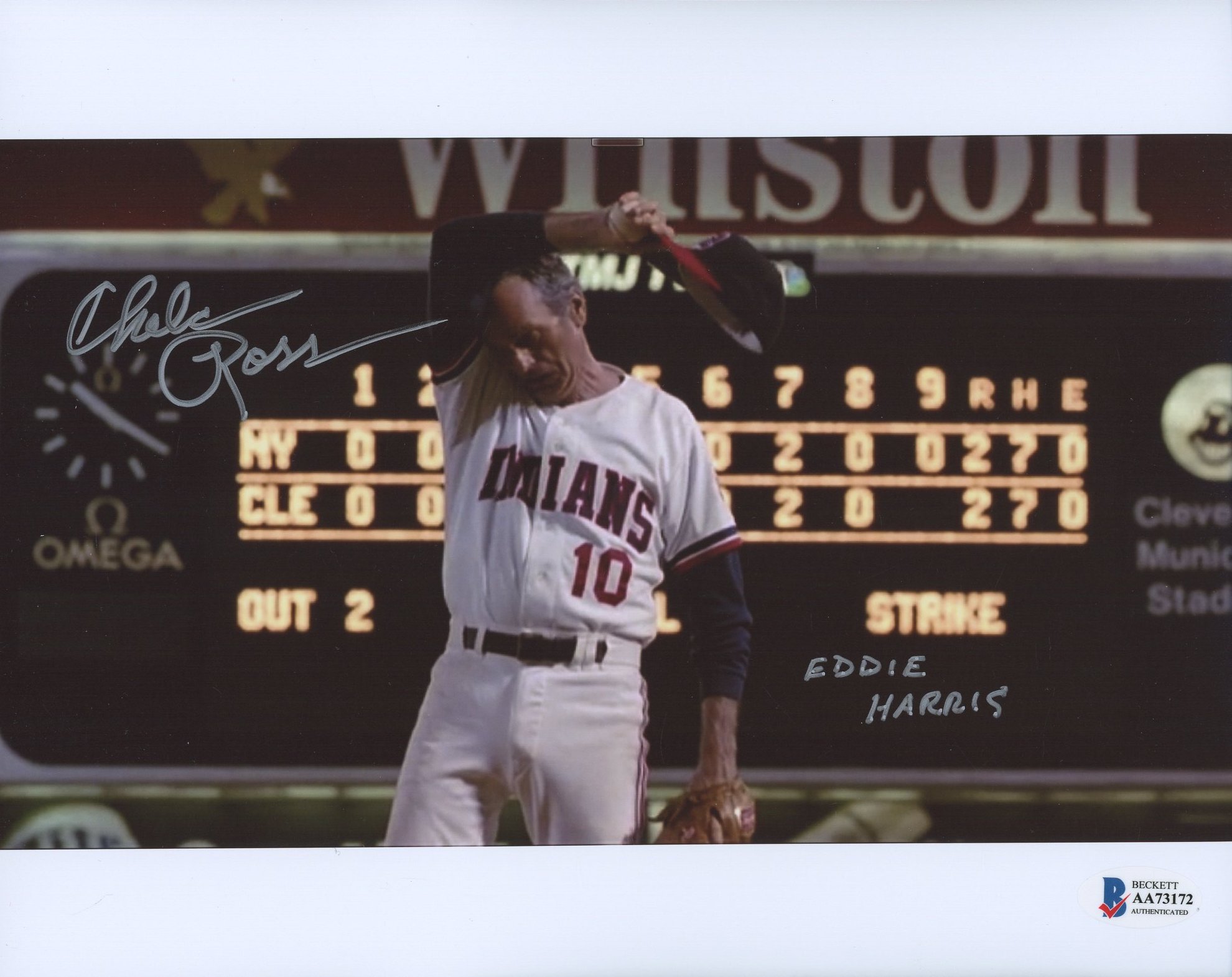 Chelcie Ross Signed "Major League" 8x10 Photo Inscribed "Eddie Harris" (Beckett COA) at PristineAuction.com Chelcie Ross Signed "Major League" 8x10 Photo Inscribed "Eddie Harris" (Beckett COA) at PristineAuction.com