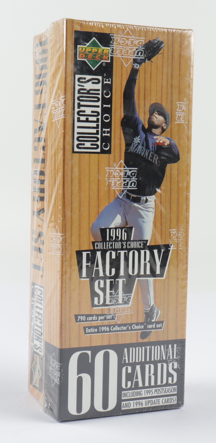 1996 Upper Deck Collector's Choice Baseball Factory Set of (790) Cards at PristineAuction.com 1996 Upper Deck Collector's Choice Baseball Factory Set of (790) Cards at PristineAuction.com