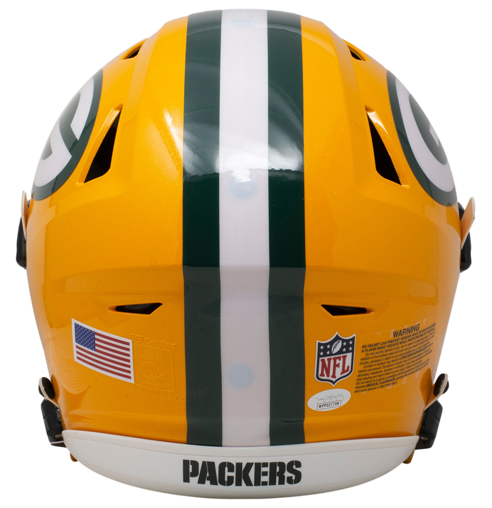 Davante Adams Signed Packers Full-Size Authentic On-Field SpeedFlex Helmet (JSA COA) at PristineAuction.com Davante Adams Signed Packers Full-Size Authentic On-Field SpeedFlex Helmet (JSA COA) at PristineAuction.com
