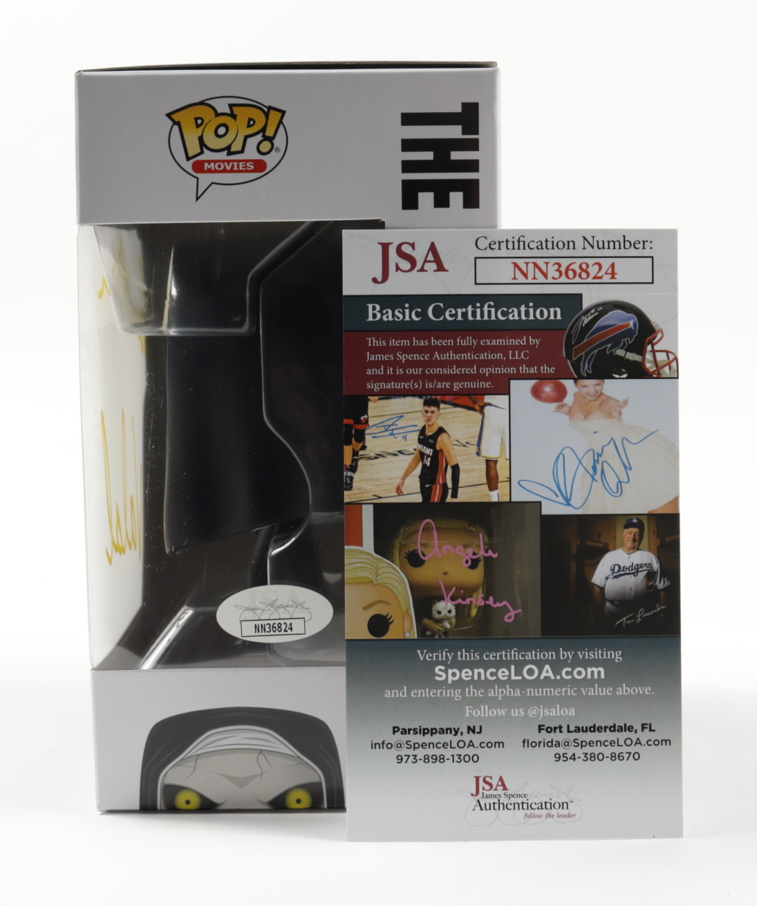 Bonnie Aarons Signed Pop! Movies "The Nun" #776 The Nun (Demonic) Funko Pop! Vinyl Figure Inscribed "Valak" (JSA COA) at PristineAuction.com Bonnie Aarons Signed Pop! Movies "The Nun" #776 The Nun (Demonic) Funko Pop! Vinyl Figure Inscribed "Valak" (JSA COA) at PristineAuction.com