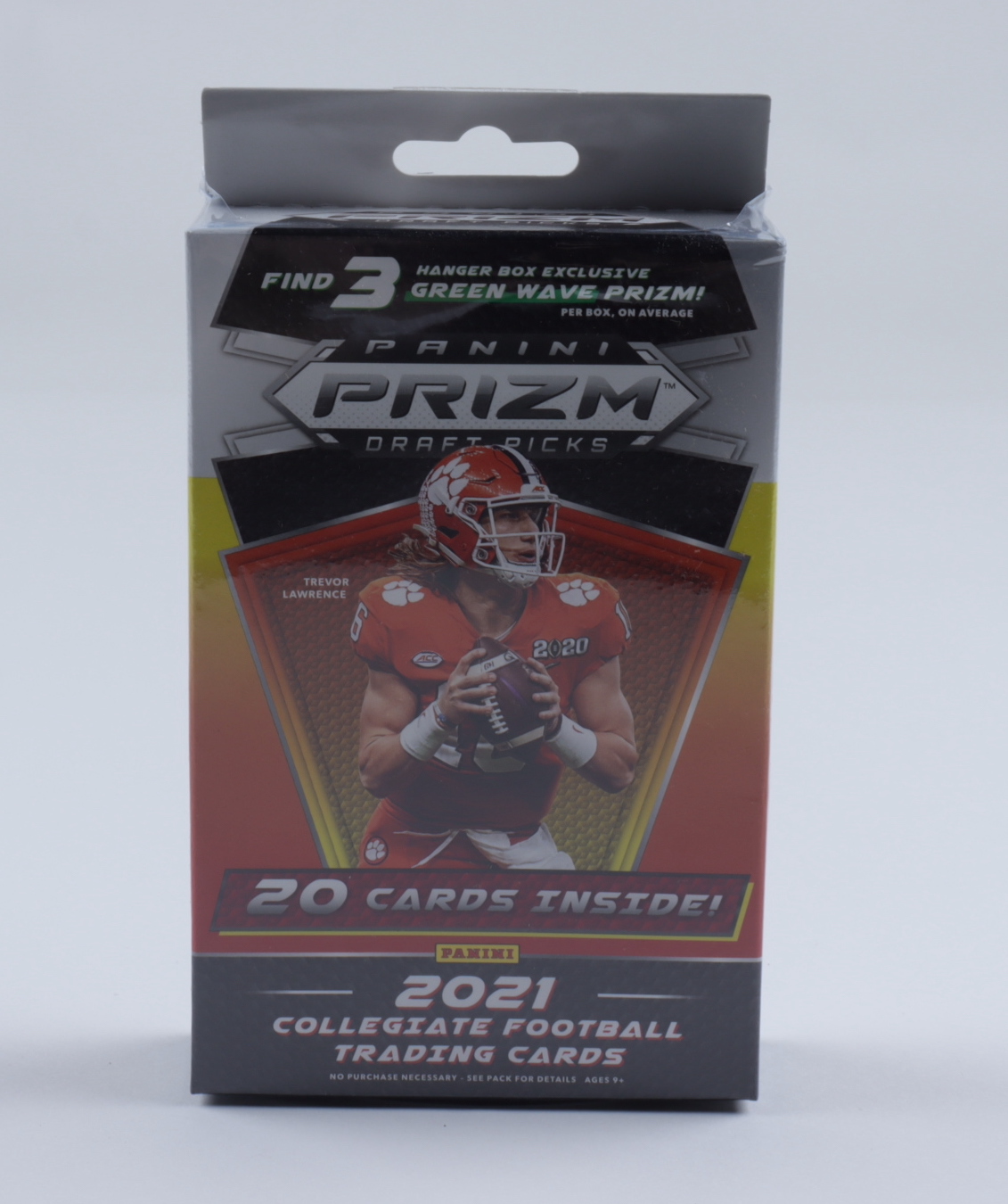 2021 Panini Prizm Draft Picks Football Hanger Box with (20) Cards at PristineAuction.com 2021 Panini Prizm Draft Picks Football Hanger Box with (20) Cards at PristineAuction.com
