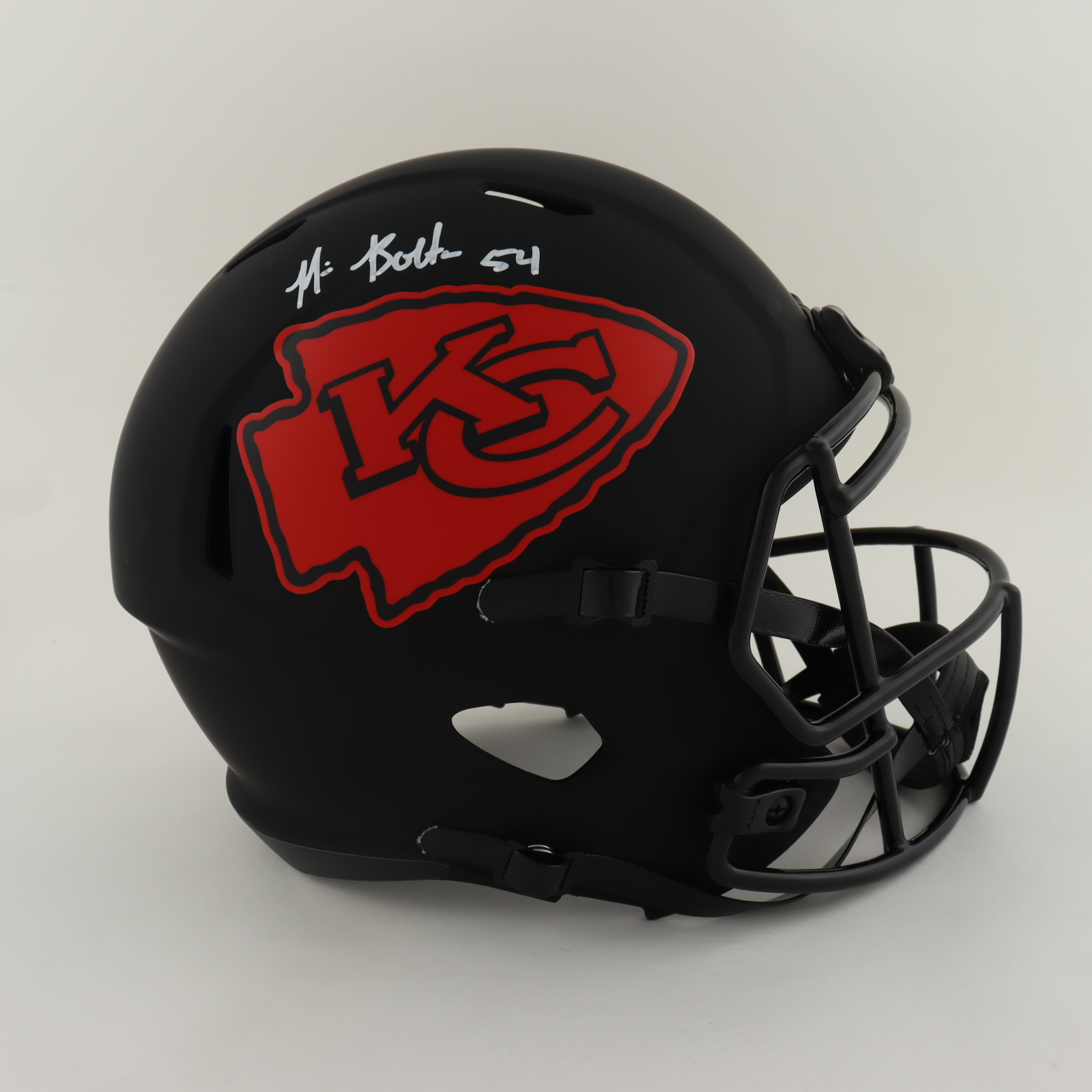 Nick Bolton Signed Chiefs Full-Size Eclipse Alternate Speed Helmet (Beckett Hologram) at PristineAuction.com Nick Bolton Signed Chiefs Full-Size Eclipse Alternate Speed Helmet (Beckett Hologram) at PristineAuction.com