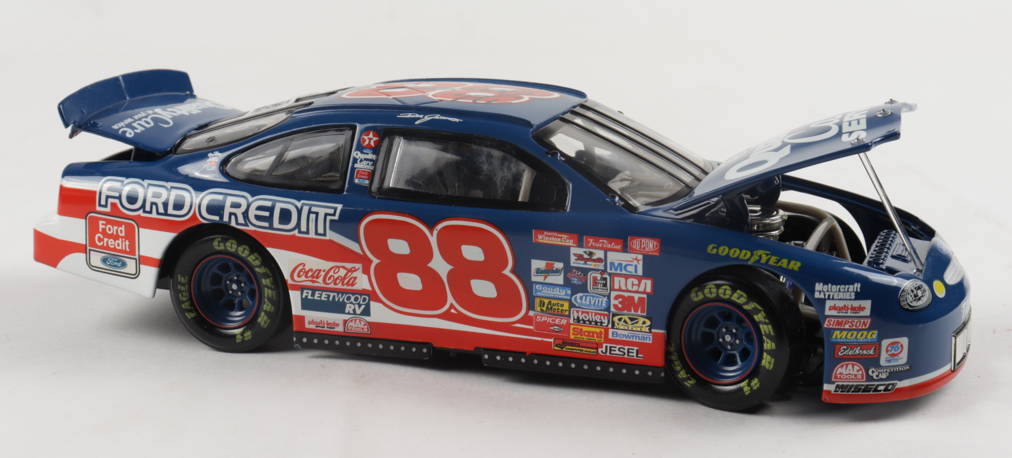 Dale Jarrett Signed LE NASCAR #88 Quality Care 1998 Ford Taurus 1:24 Diecast Car (Beckett COA) at PristineAuction.com Dale Jarrett Signed LE NASCAR #88 Quality Care 1998 Ford Taurus 1:24 Diecast Car (Beckett COA) at PristineAuction.com