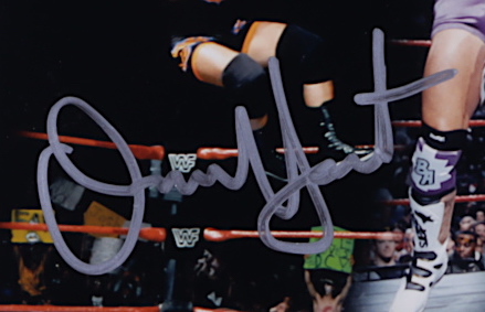 Owen Hart Signed WWF 8x10 Photo (JSA COA) at PristineAuction.com Owen Hart Signed WWF 8x10 Photo (JSA COA) at PristineAuction.com