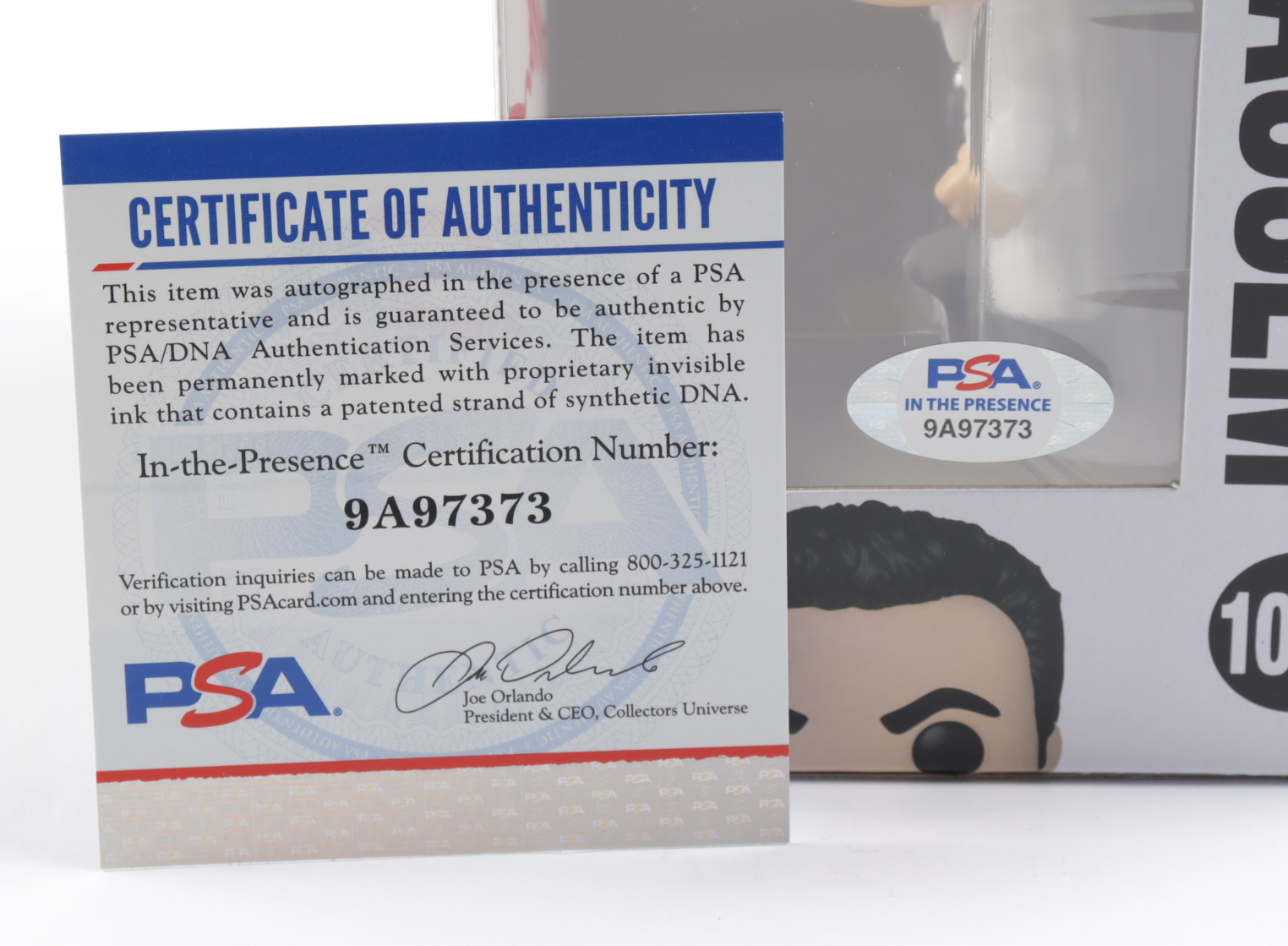 Larry Thomas Signed "Seinfeld" #1086 Yev Kassem Funko Pop! Vinyl Figure Inscribed "No Soup For You!" & "Soup Nazi" (PSA COA) at PristineAuction.com Larry Thomas Signed "Seinfeld" #1086 Yev Kassem Funko Pop! Vinyl Figure Inscribed "No Soup For You!" & "Soup Nazi" (PSA COA) at PristineAuction.com