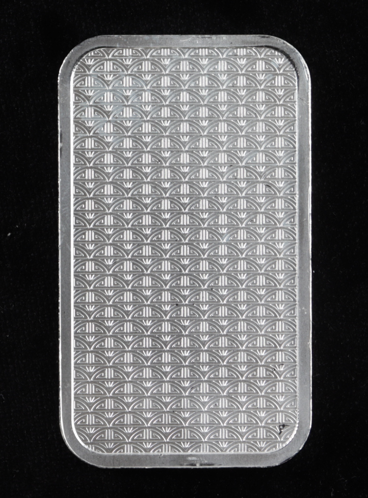 1 Ounce .999 Fine Silver Samurai Warrior Bullion Bar at PristineAuction.com 1 Ounce .999 Fine Silver Samurai Warrior Bullion Bar at PristineAuction.com
