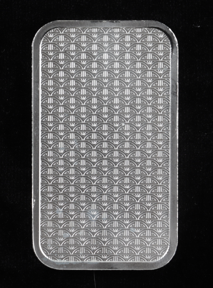 1 Ounce .999 Fine Silver Samurai Warrior Bullion Bar at PristineAuction.com 1 Ounce .999 Fine Silver Samurai Warrior Bullion Bar at PristineAuction.com