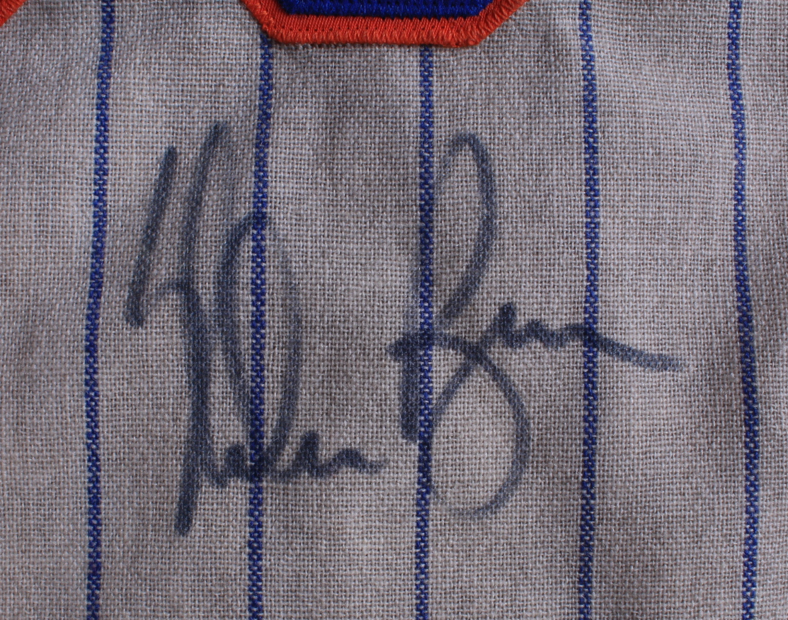 Nolan Ryan Signed Mets Throwback 100th Anniversary Jersey (JSA COA) (See Description) at PristineAuction.com Nolan Ryan Signed Mets Throwback 100th Anniversary Jersey (JSA COA) (See Description) at PristineAuction.com