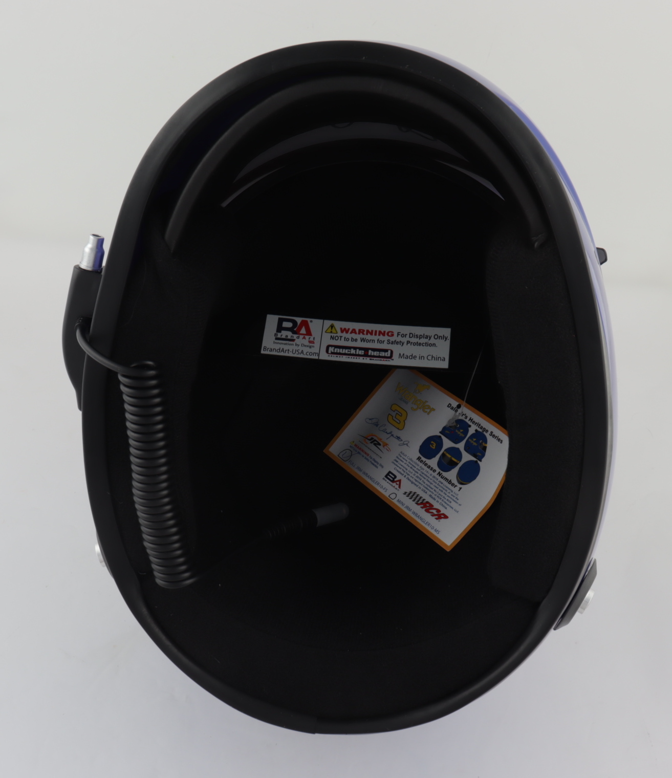 Dale Earnhardt Jr. Signed NASCAR Wrangler #3 Full-Size Helmet (JSA COA & Earnhardt Jr. Hologram) at PristineAuction.com Dale Earnhardt Jr. Signed NASCAR Wrangler #3 Full-Size Helmet (JSA COA & Earnhardt Jr. Hologram) at PristineAuction.com