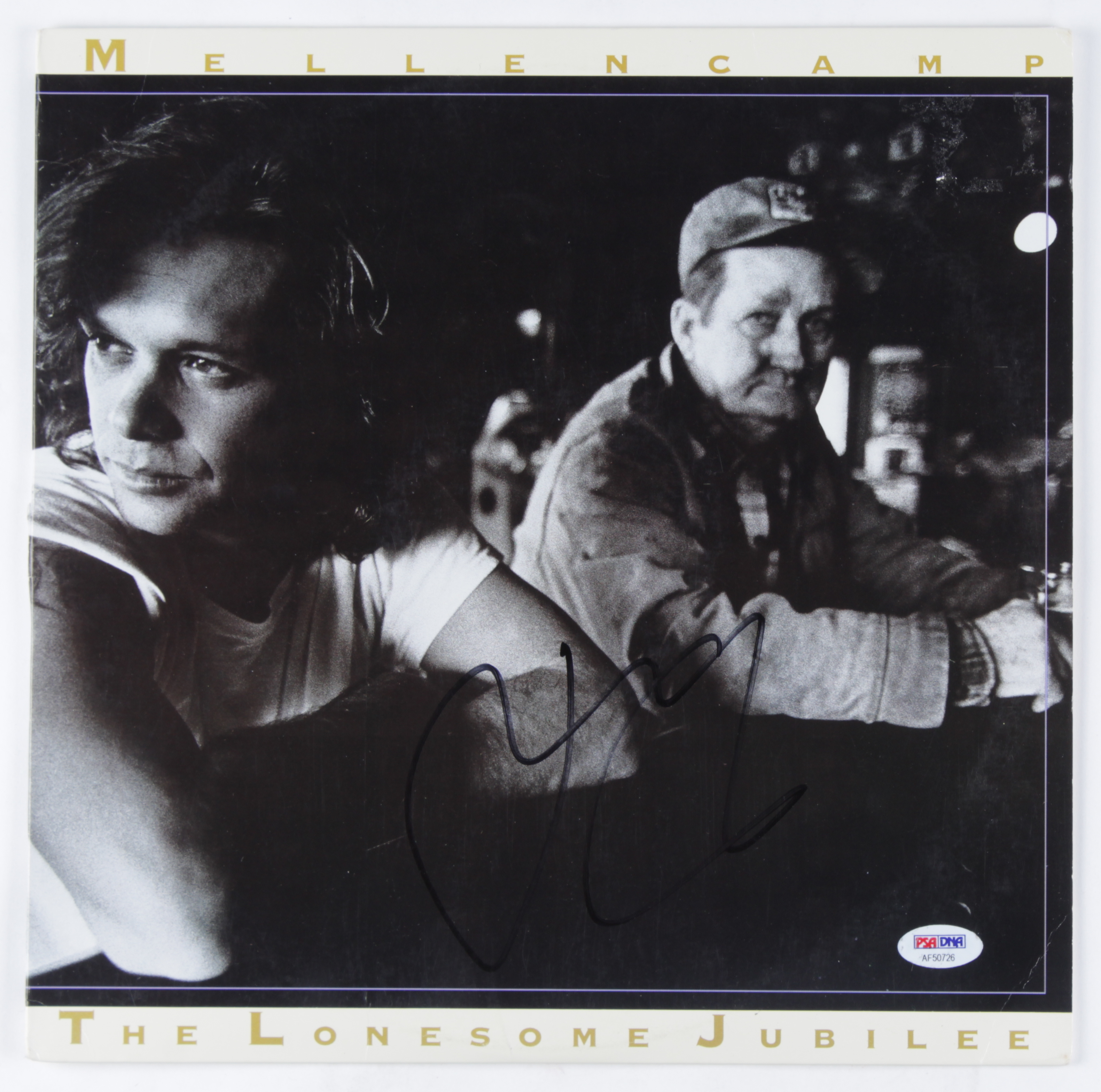 John Mellencamp Signed "The Lonesome Jubilee" Vinyl Record Album (PSA COA) (See Description) at PristineAuction.com John Mellencamp Signed "The Lonesome Jubilee" Vinyl Record Album (PSA COA) (See Description) at PristineAuction.com