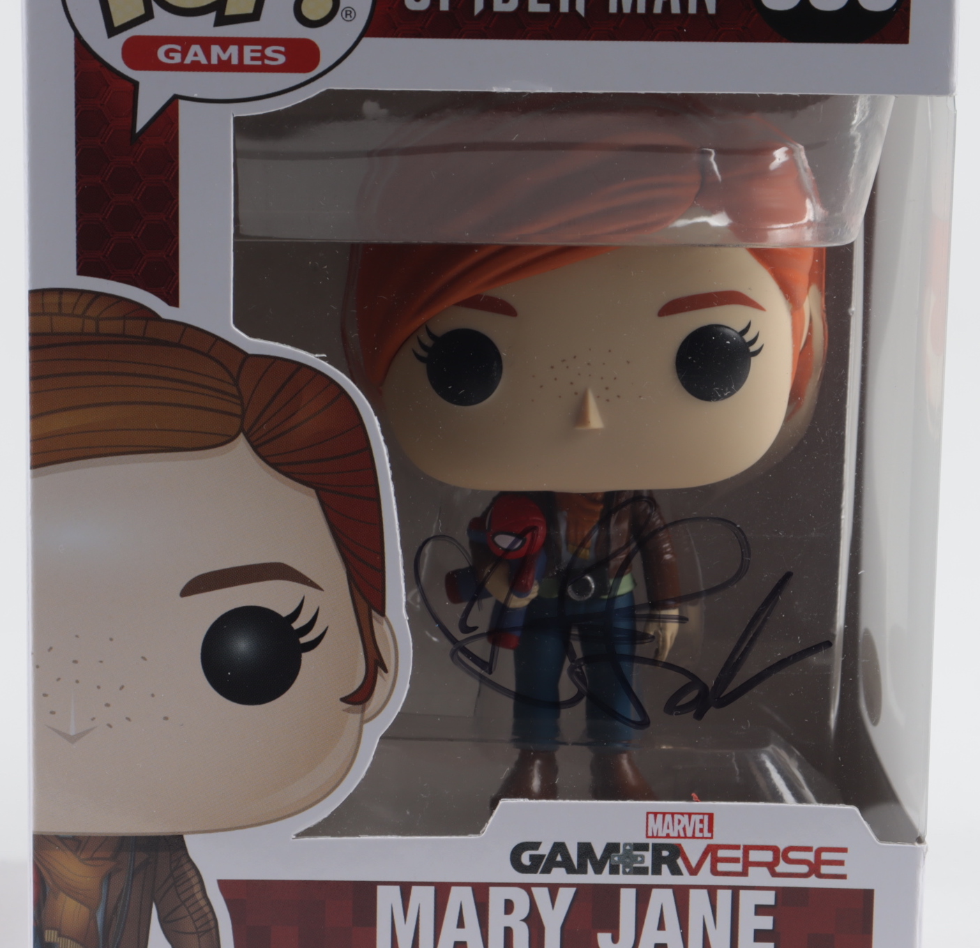 Lisa Loeb Signed "Spider-Man" #396 Mary Jane Funko Pop! Vinyl Figure (JSA COA) at PristineAuction.com Lisa Loeb Signed "Spider-Man" #396 Mary Jane Funko Pop! Vinyl Figure (JSA COA) at PristineAuction.com