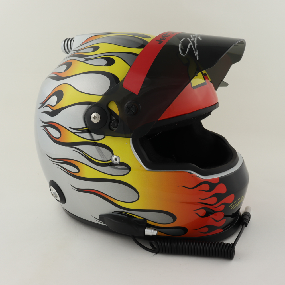 Jeff Gordon Signed NASCAR "24Ever" Career Highlight Full-Size Helmet (Gordon Hologram) (See Description) at PristineAuction.com Jeff Gordon Signed NASCAR "24Ever" Career Highlight Full-Size Helmet (Gordon Hologram) (See Description) at PristineAuction.com