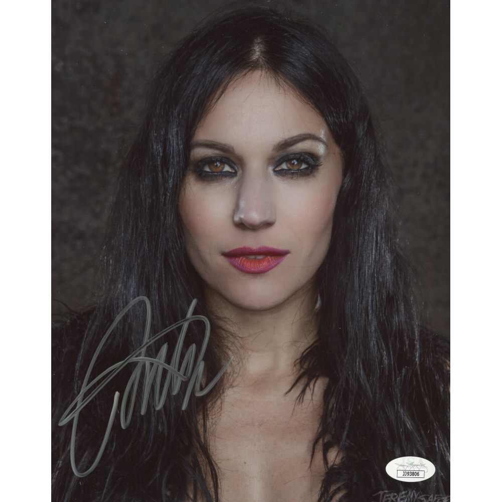 Cristina Scabbia Signed 8x10 Photo (JSA COA) Pristine Auction
