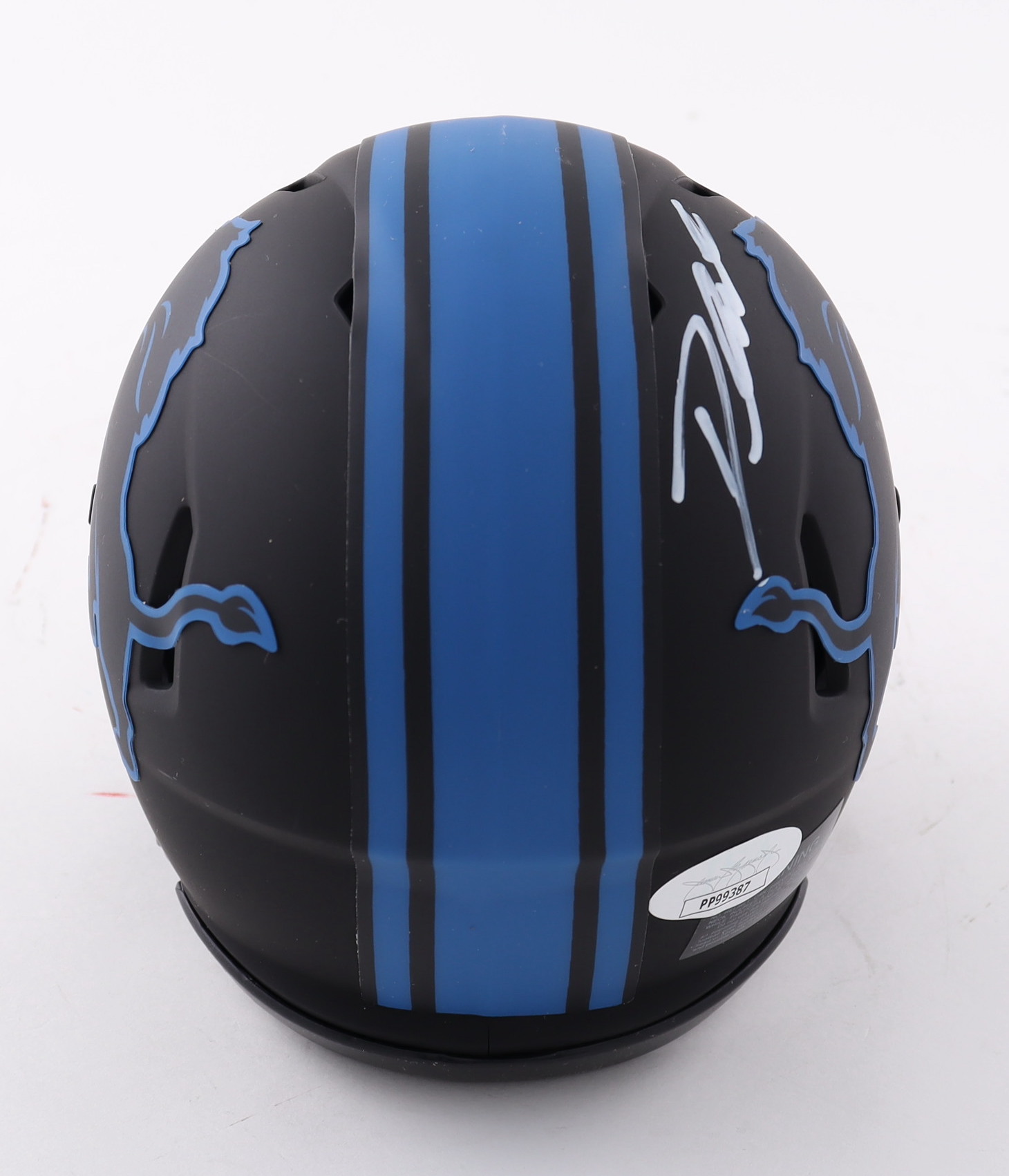 D'Andre Swift Signed Lions Eclipse Alternate Speed Mini Helmet (JSA COA) at PristineAuction.com D'Andre Swift Signed Lions Eclipse Alternate Speed Mini Helmet (JSA COA) at PristineAuction.com