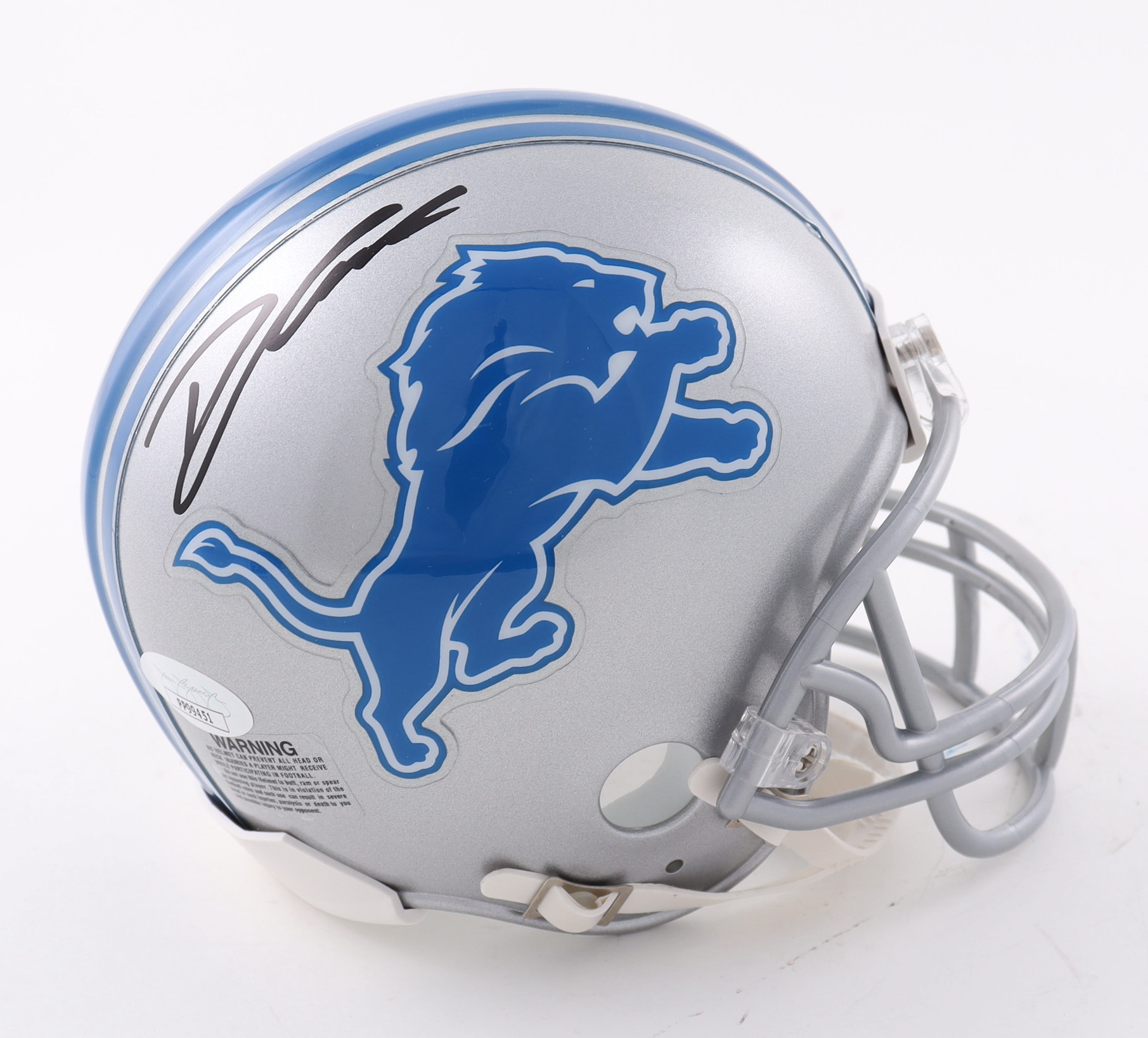 D'Andre Swift Signed Lions Mini Helmet (JSA COA) at PristineAuction.com D'Andre Swift Signed Lions Mini Helmet (JSA COA) at PristineAuction.com