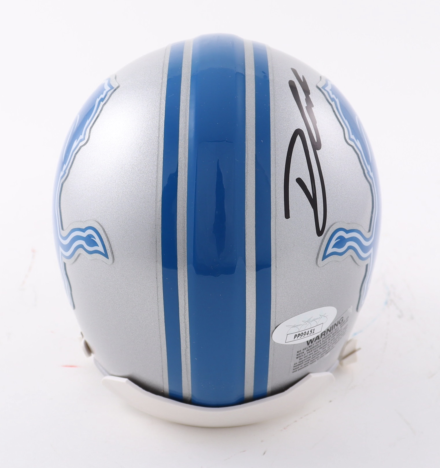 D'Andre Swift Signed Lions Mini Helmet (JSA COA) at PristineAuction.com D'Andre Swift Signed Lions Mini Helmet (JSA COA) at PristineAuction.com