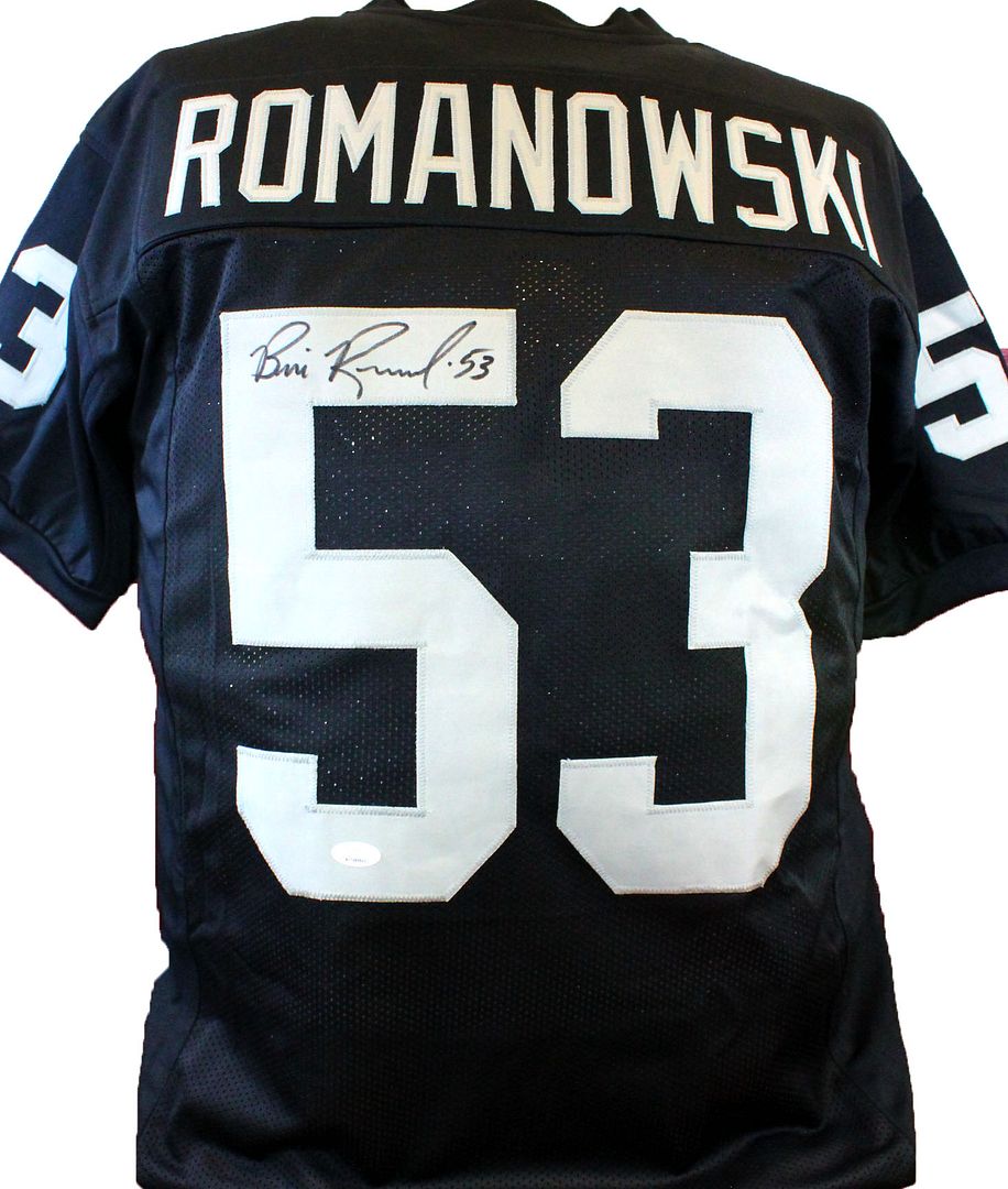 Bill Romanowski Signed Jersey (JSA) at PristineAuction.com Bill Romanowski Signed Jersey (JSA) at PristineAuction.com