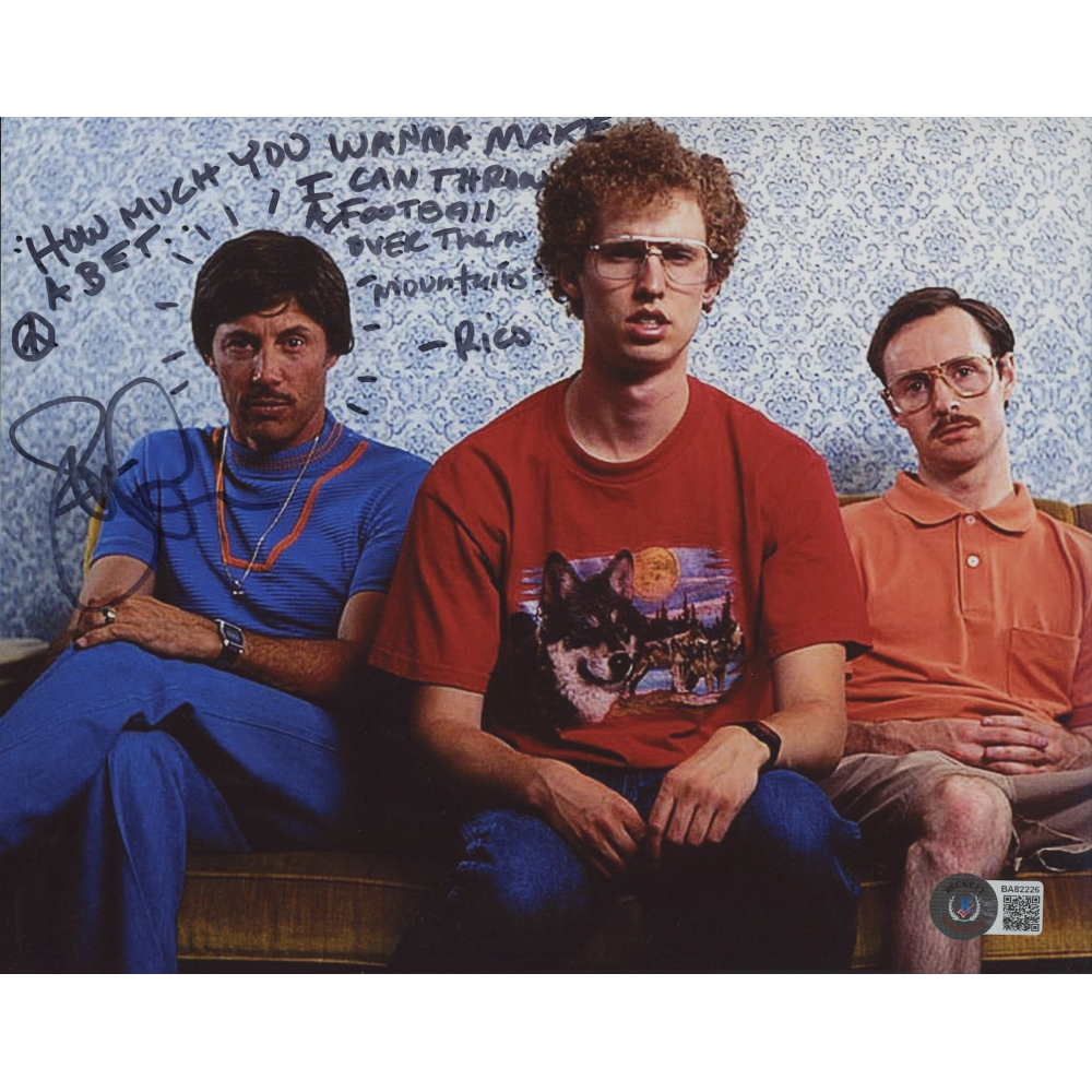 Jon Gries Signed "Napoleon Dynamite" 8x10 Photo Inscribed "How Much You