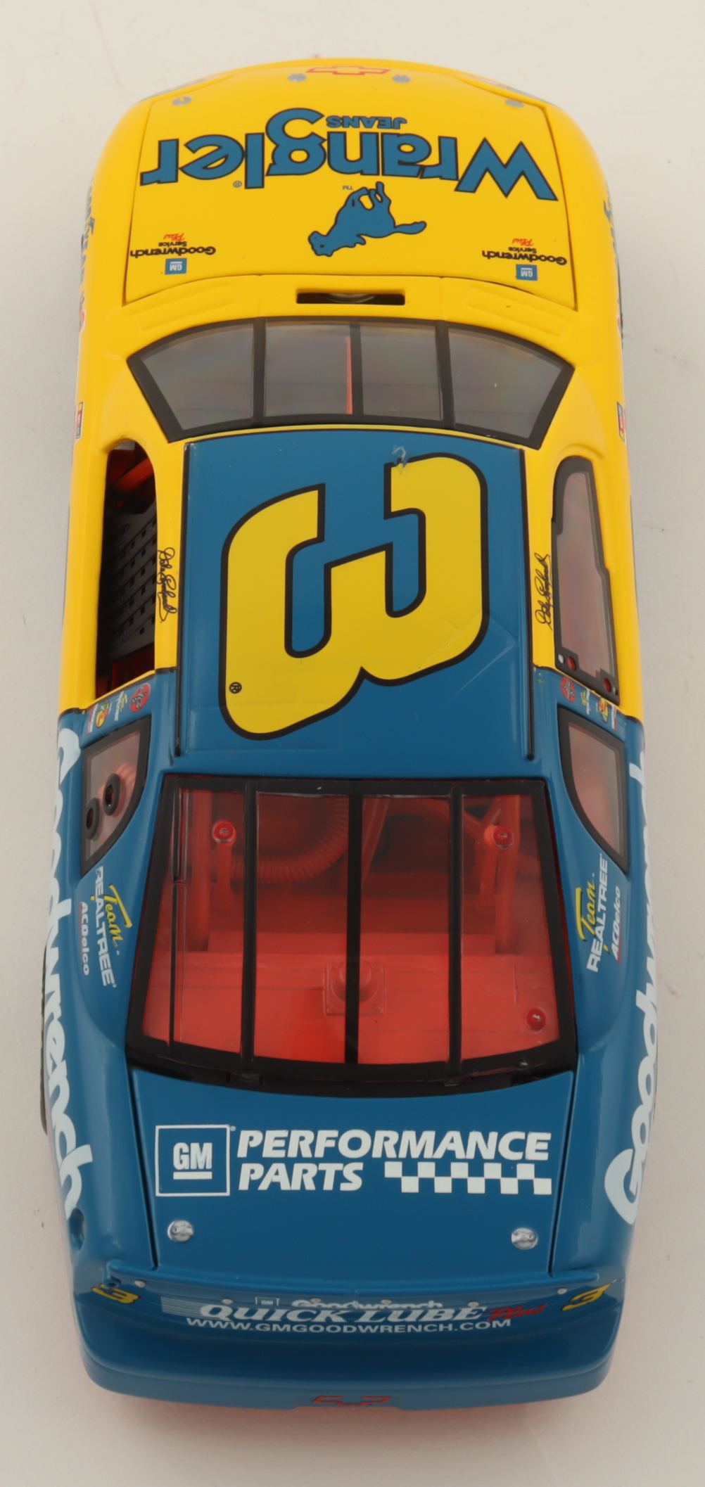 Dale Earnhardt LE 1999 NASCAR #3 GM Goodwrench Service Plus / Wrangler Jeans / 1999 Monte Carlo - 1:24 Premium Action Diecast Car at PristineAuction.com Dale Earnhardt LE 1999 NASCAR #3 GM Goodwrench Service Plus / Wrangler Jeans / 1999 Monte Carlo - 1:24 Premium Action Diecast Car at PristineAuction.com