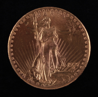 1927 $20 Twenty-Dollar Saint-Gaudens Double Eagle Gold Coin at PristineAuction.com