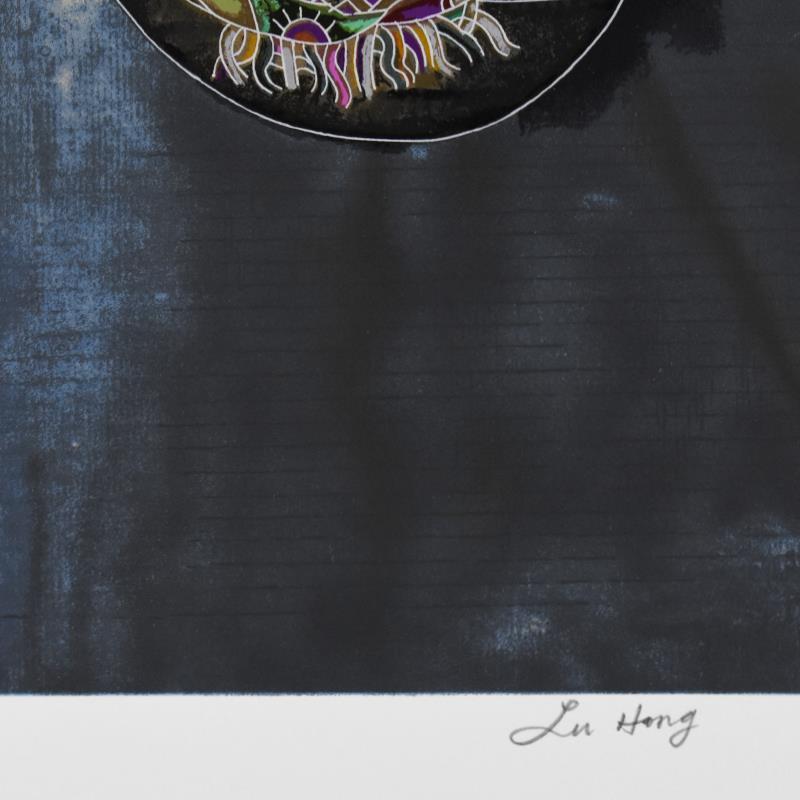 "Spirit of Tropics" LE 37x40 Serigraph on Paper by Lu Hong (Artova) at PristineAuction.com "Spirit of Tropics" LE 37x40 Serigraph on Paper by Lu Hong (Artova) at PristineAuction.com