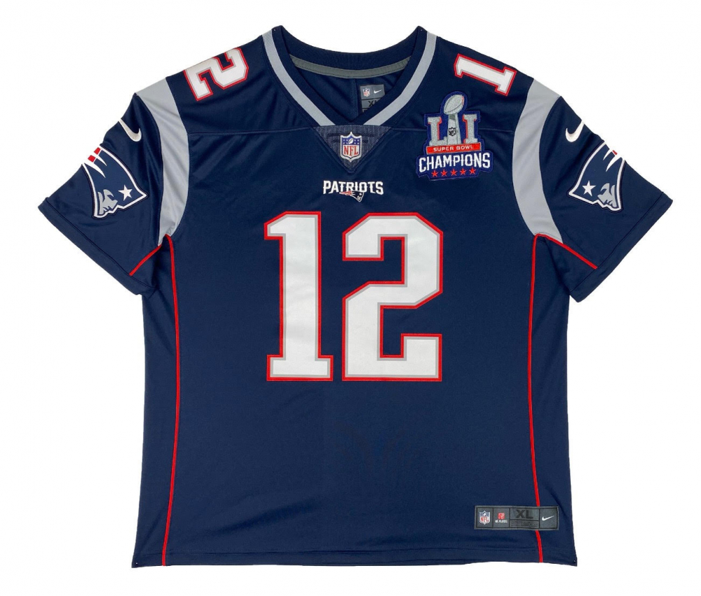 Tom Brady Signed Patriots Super Bowl 51 Champions Jersey (TriStar Hologram) at PristineAuction.com Tom Brady Signed Patriots Super Bowl 51 Champions Jersey (TriStar Hologram) at PristineAuction.com
