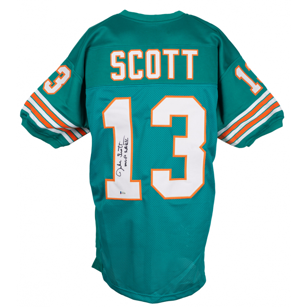 Jake Scott Signed Jersey Inscribed 