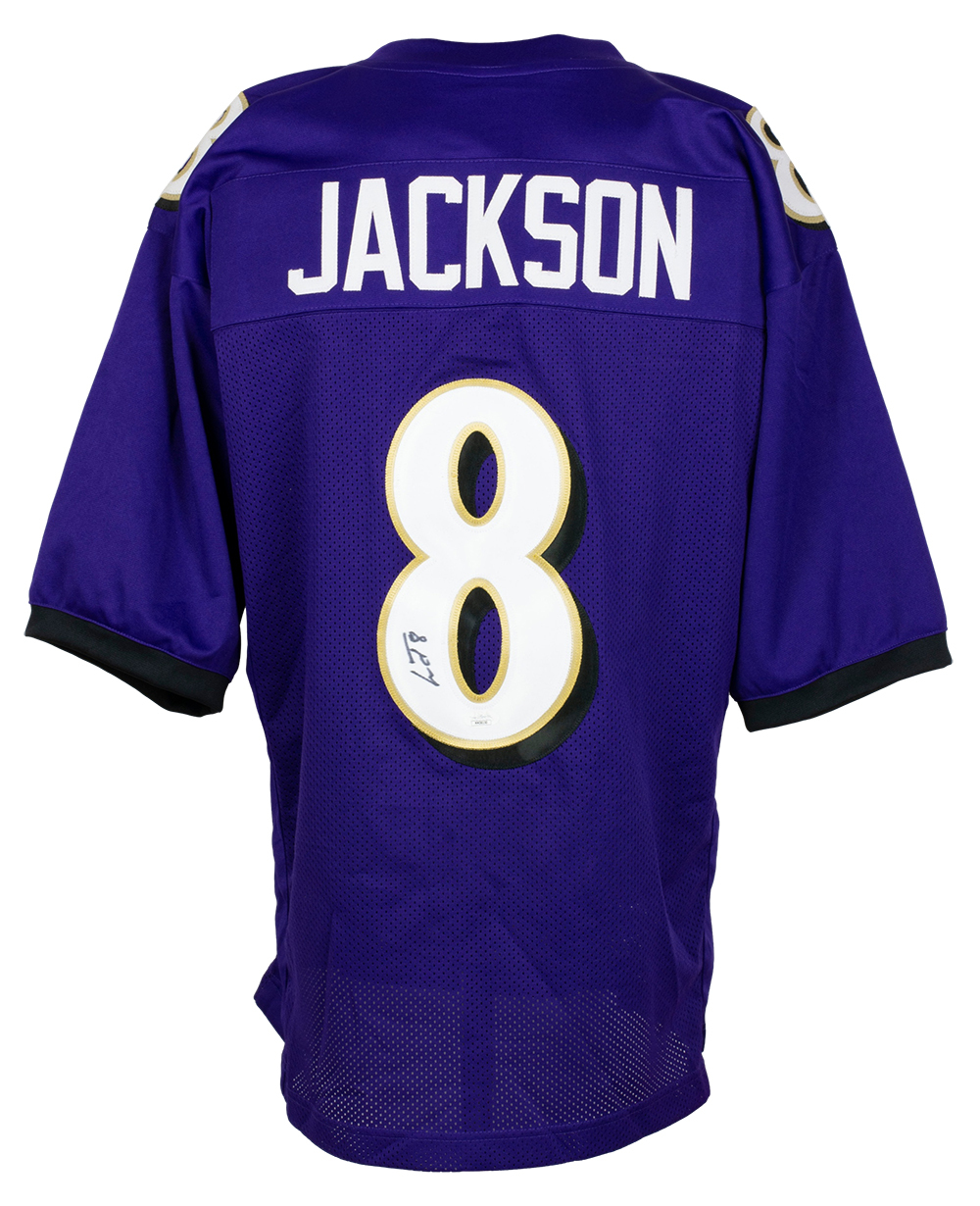 Lamar Jackson Signed Jersey (JSA COA) at PristineAuction.com Lamar Jackson Signed Jersey (JSA COA) at PristineAuction.com