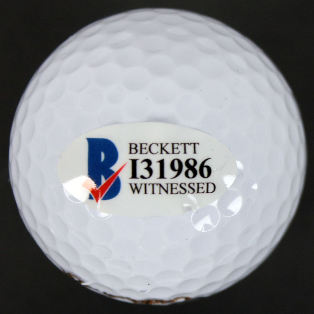 Chevy Chase Signed "Caddyshack" Bushwood Country Club Logo Golf Ball (Beckett) at PristineAuction.com Chevy Chase Signed "Caddyshack" Bushwood Country Club Logo Golf Ball (Beckett) at PristineAuction.com