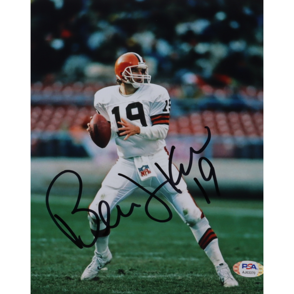 Bernie Kosar Signed Browns 8x10 Photo (PSA COA) | Pristine Auction