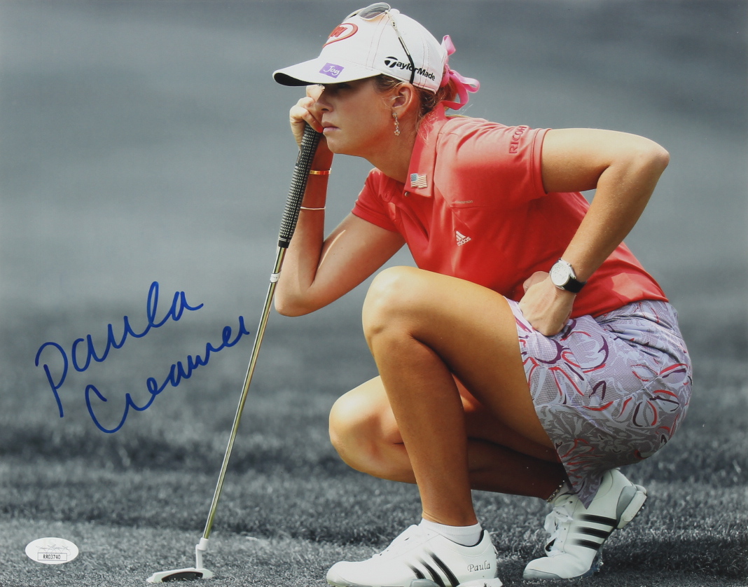 Paula Creamer Signed 11x14 Photo (JSA COA) | Pristine Auction