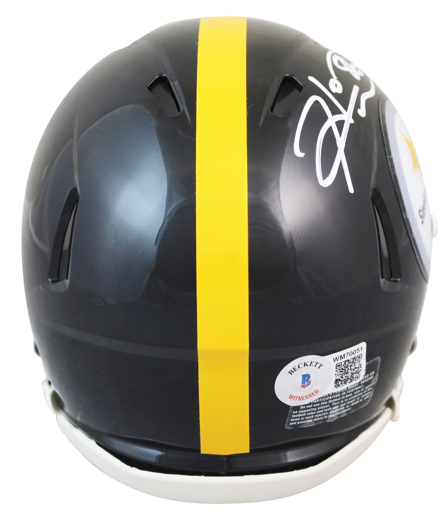 Hines Ward Signed Steelers Speed Mini Helmet (Beckett) at PristineAuction.com Hines Ward Signed Steelers Speed Mini Helmet (Beckett) at PristineAuction.com