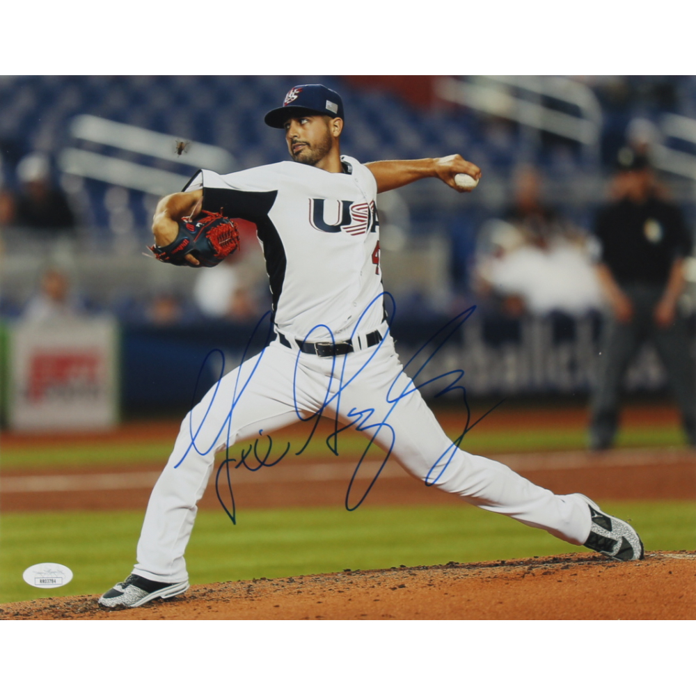 Gio Gonzalez Signed Team USA 11x14 Photo (JSA) at PristineAuction.com