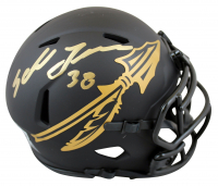 Sebastian Janikowski Signed Florida State Seminoles Eclipse Alternate Speed Mini Helmet (Beckett) at PristineAuction.com