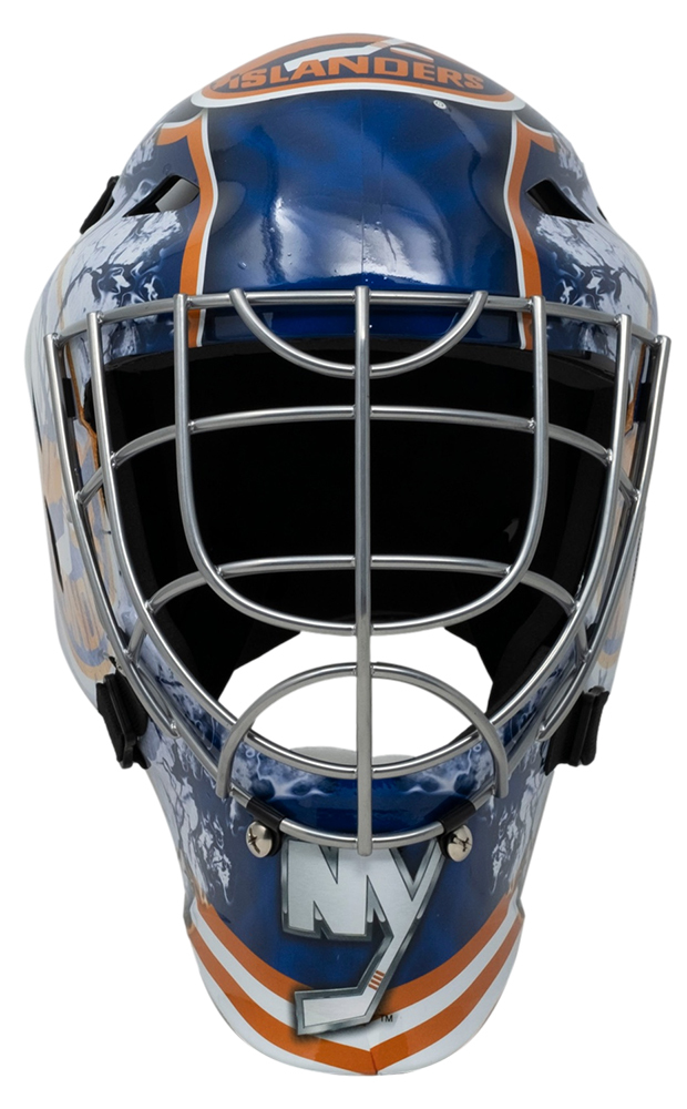 Ilya Sorokin Signed Islanders Full-Size Goalie Mask (Fanatics) at PristineAuction.com Ilya Sorokin Signed Islanders Full-Size Goalie Mask (Fanatics) at PristineAuction.com