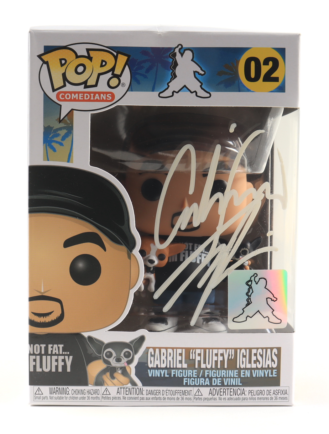 Gabriel Iglesias Signed #02 Funko Pop! Vinyl Figure (JSA COA) (See Description) at PristineAuction.com Gabriel Iglesias Signed #02 Funko Pop! Vinyl Figure (JSA COA) (See Description) at PristineAuction.com